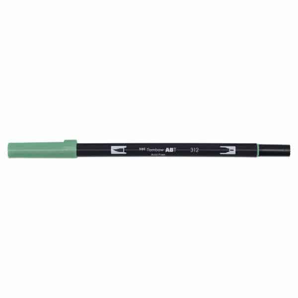 Tombow ABT Dual Brush Pen holly green 312