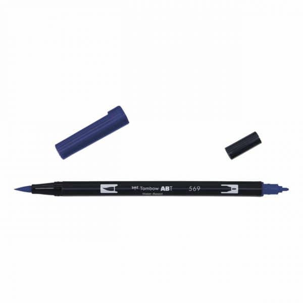 Tombow ABT Dual Brush Pen jet blue 569