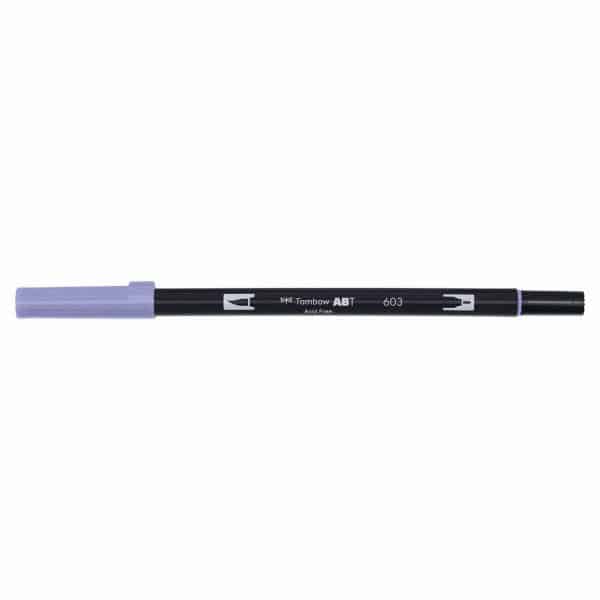 Tombow ABT Dual Brush Pen periwinkle 603