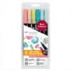 Tombow ABT Dual Brush Pen-Set Candy Colours 6teilig