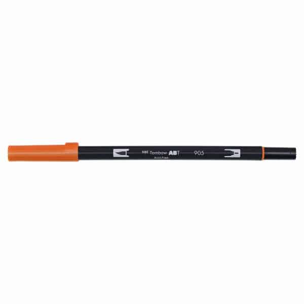 Tombow ABT Dual Brush Pen red 905