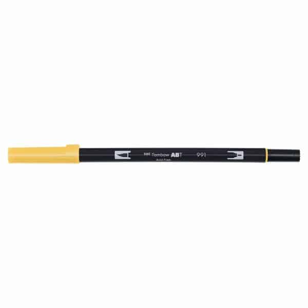 Tombow ABT Dual Brush Pen light ochre 991