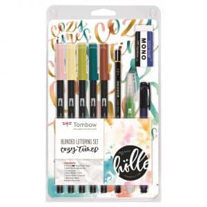 Tombow Blended Lettering Set Cozy Times designed by Frau Hölle