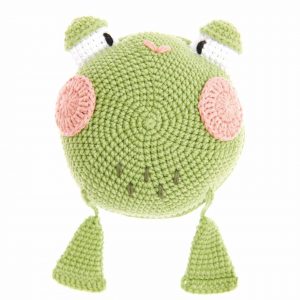 Häkelset Frosch aus Ricorumi Crochet Your Character Onesize mehrfarbig