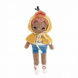 Häkelset Küken-Puppe aus Ricorumi Crochet Your Character Onesize mehrfarbig