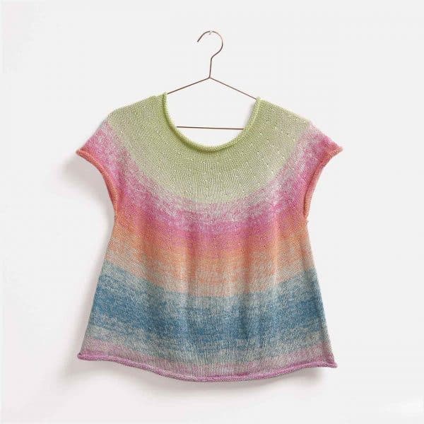 Strickset Top Modell 18 aus Lovewool Nr. 14 36-40 ethno