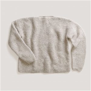 Strickset Pullover Modell 13 aus Made by Me Men Nr. 2 L/XL natur