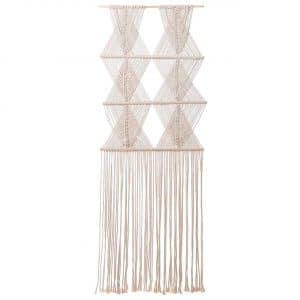 Makramee Set Wandbehang aus Rico Macrame Onesize natur