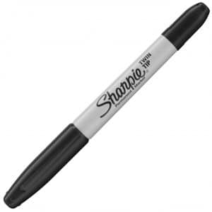 Sharpie Twin Tip Permanentmarker mit 2 Spitzen 0