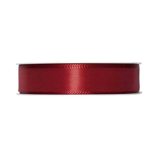 Taftband 25mm 5m bordeaux