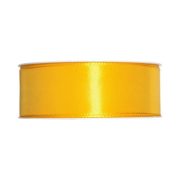 Taftband 40mm 5m gelb