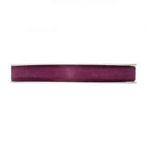 Organzaband Rolle 10mm 10m aubergine