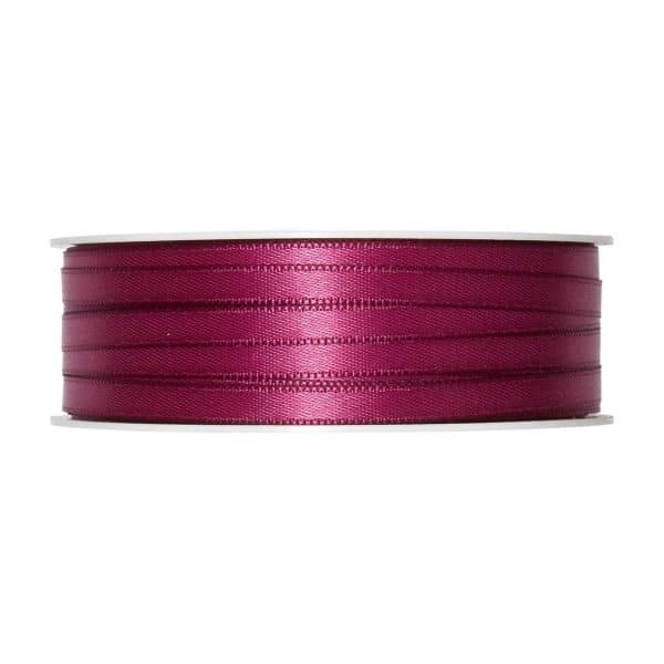 Satinband 6mm 10m fuchsia