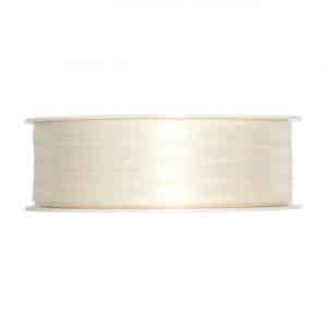 Satinband 6mm 10m creme