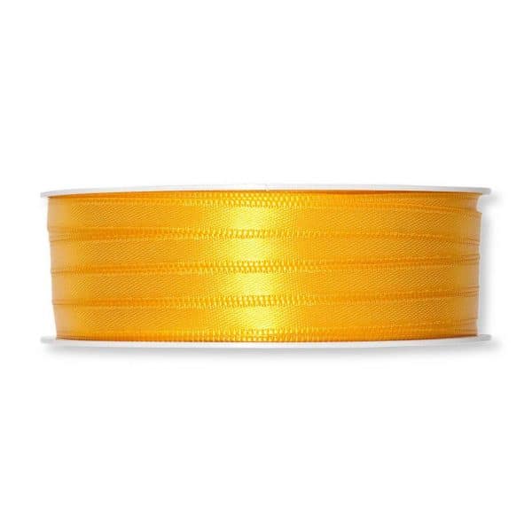 Satinband 6mm 10m hellgelb