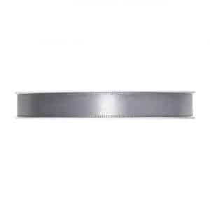 Satinband 10mm 5m grau