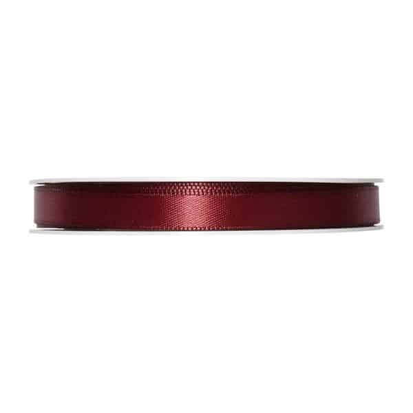 Satinband 10mm 5m bordeaux