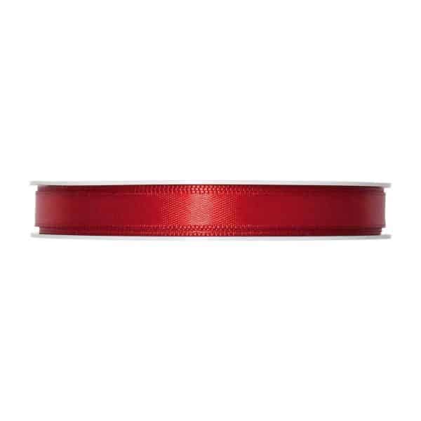 Satinband 10mm 5m rot