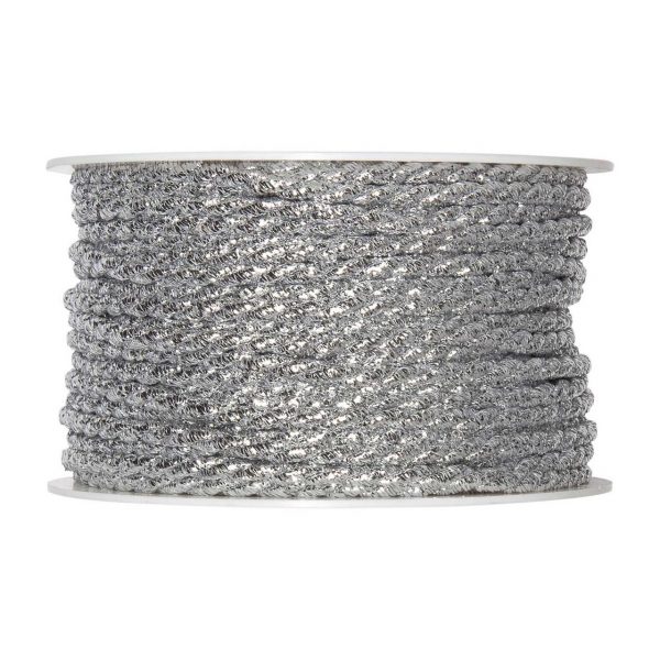 HALBACH Kordel 4mm 5m silber