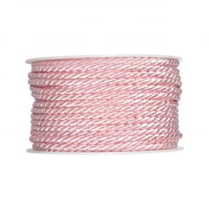 HALBACH Kordel 4mm 5m rosa