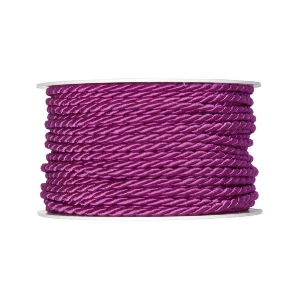 HALBACH Kordel 4mm 5m pink