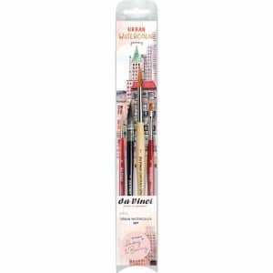 da Vinci May & Berry Pinsel-Set Urban Watercolor