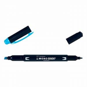 Tombow MONO edge Textmarker sky blue