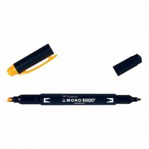 Tombow MONO edge Textmarker golden yellow