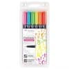 Tombow Fudenosuke Brush Pens neon 6teilig