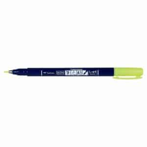 Tombow Fudenosuke Brush Pen neonyellow