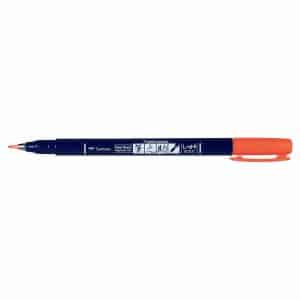 Tombow Fudenosuke Brush Pen neonred