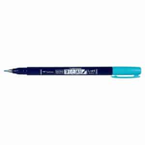 Tombow Fudenosuke Brush Pen neonblue