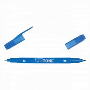 Tombow TwinTone Fasermaler blue