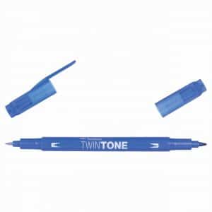 Tombow TwinTone Fasermaler french blue