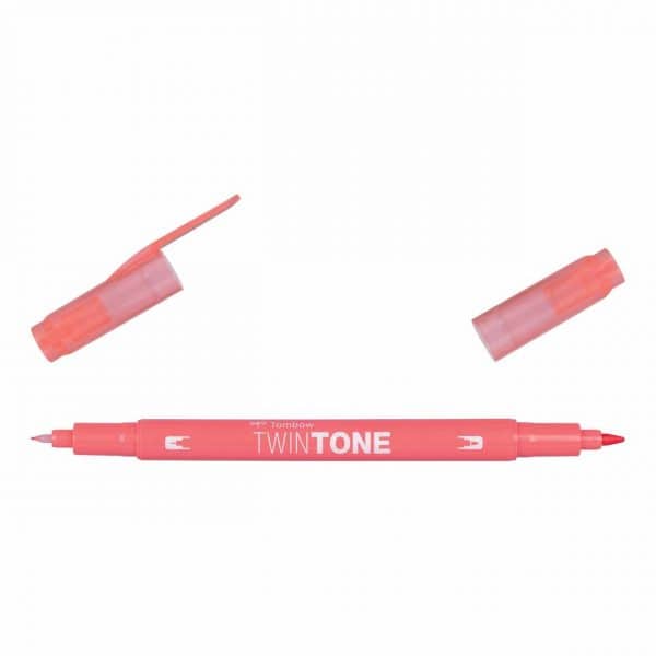 Tombow TwinTone Fasermaler cherry pink