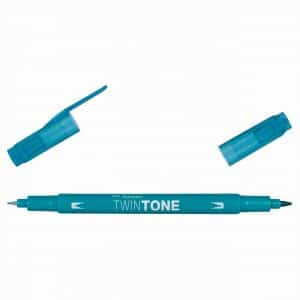 Tombow TwinTone Fasermaler turquoise blue