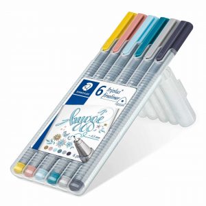 Staedtler 334 Fineliner triplus 6 Stück Hygge