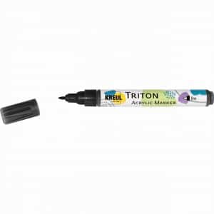 KREUL Triton Acrylic Marker fine 1-2mm schwarz