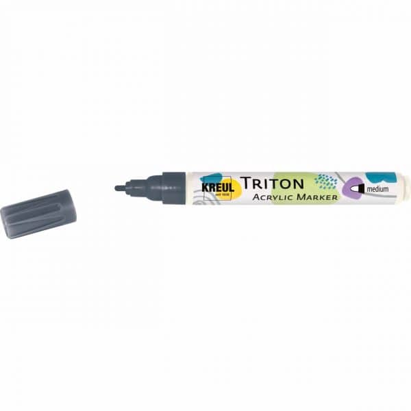 KREUL Triton Acrylic Marker medium 1-3mm graphite