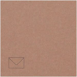 Rico Design Kuvert Essentials C6 5 Stück mocca
