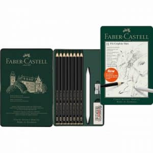Faber Castell Bleistifte Pitt Graphite Matt 11teilig