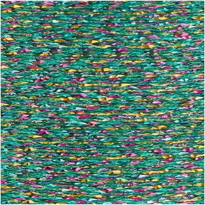 Rico Design Sticktwist Metallic No. 40 Rainbow 200m grün