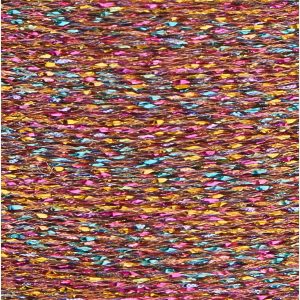 Rico Design Sticktwist Metallic No. 40 Rainbow 200m orange