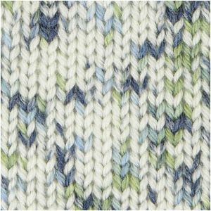 Rico Design Baby Merino Print 25g 100m blau-grün