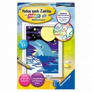 Ravensburger Malen nach Zahlen Kleiner Delfin