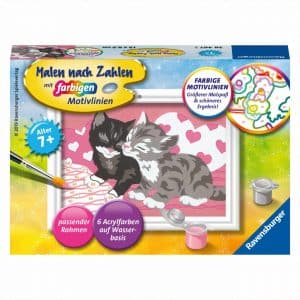 Ravensburger Malen nach Zahlen Kuschelkatzen