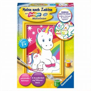 Ravensburger Malen nach Zahlen Süßes Einhorn