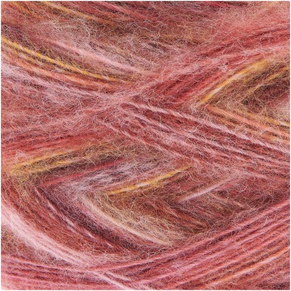 Rico Design Creative Melange Garzato aran Wonderball 200g 700m gelb-mauve