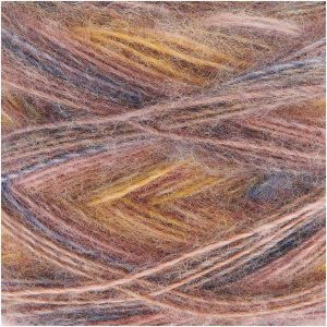 Rico Design Creative Melange Garzato aran Wonderball 200g 700m lachs-gelb