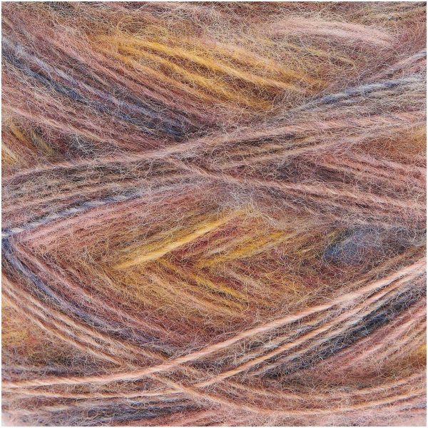 Rico Design Creative Melange Garzato aran Wonderball 200g 700m lachs-gelb